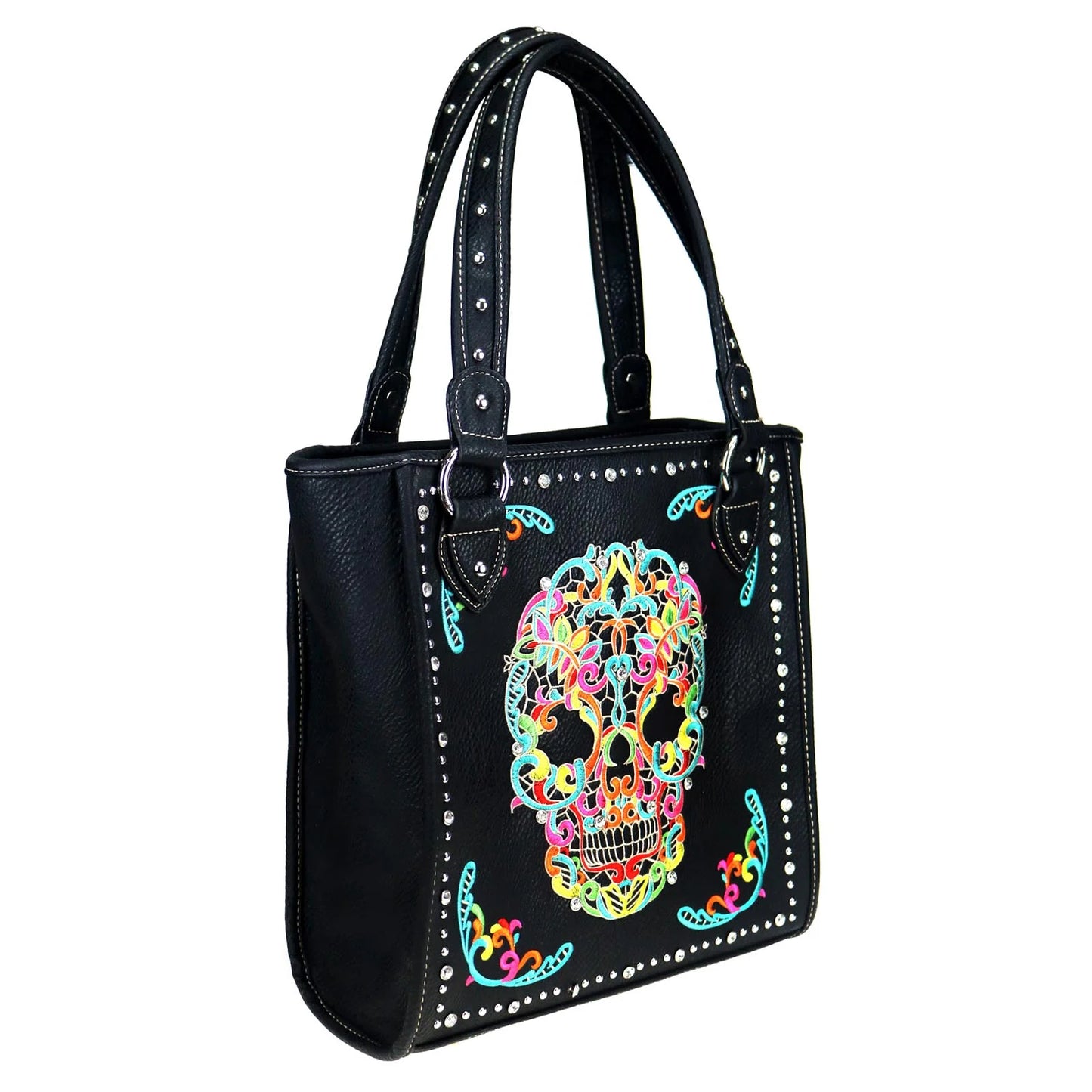 MW Sugar Skull Concealed Handgun Tote