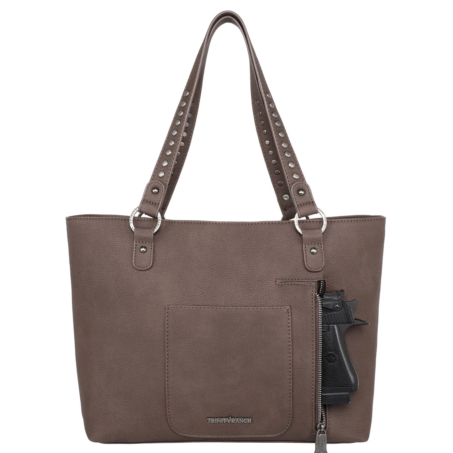 Trinity Ranch Floral Tooled Concealed Carry Tote